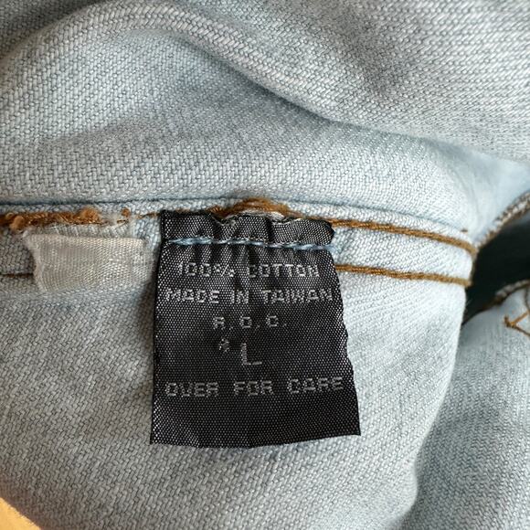 Vintage The Limited Jean Jacket International Embroidered Trucker Women's Large - Picture 5 of 11